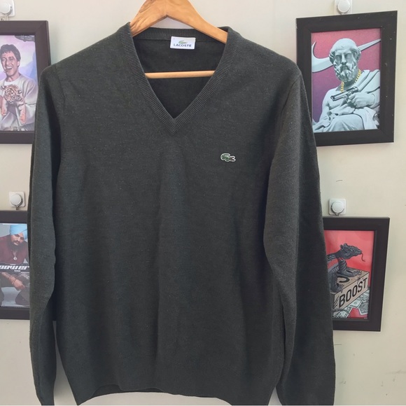 Lacoste sweater (S-M) - Picture 5 of 7